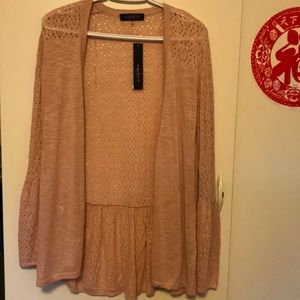 August silk cardigan